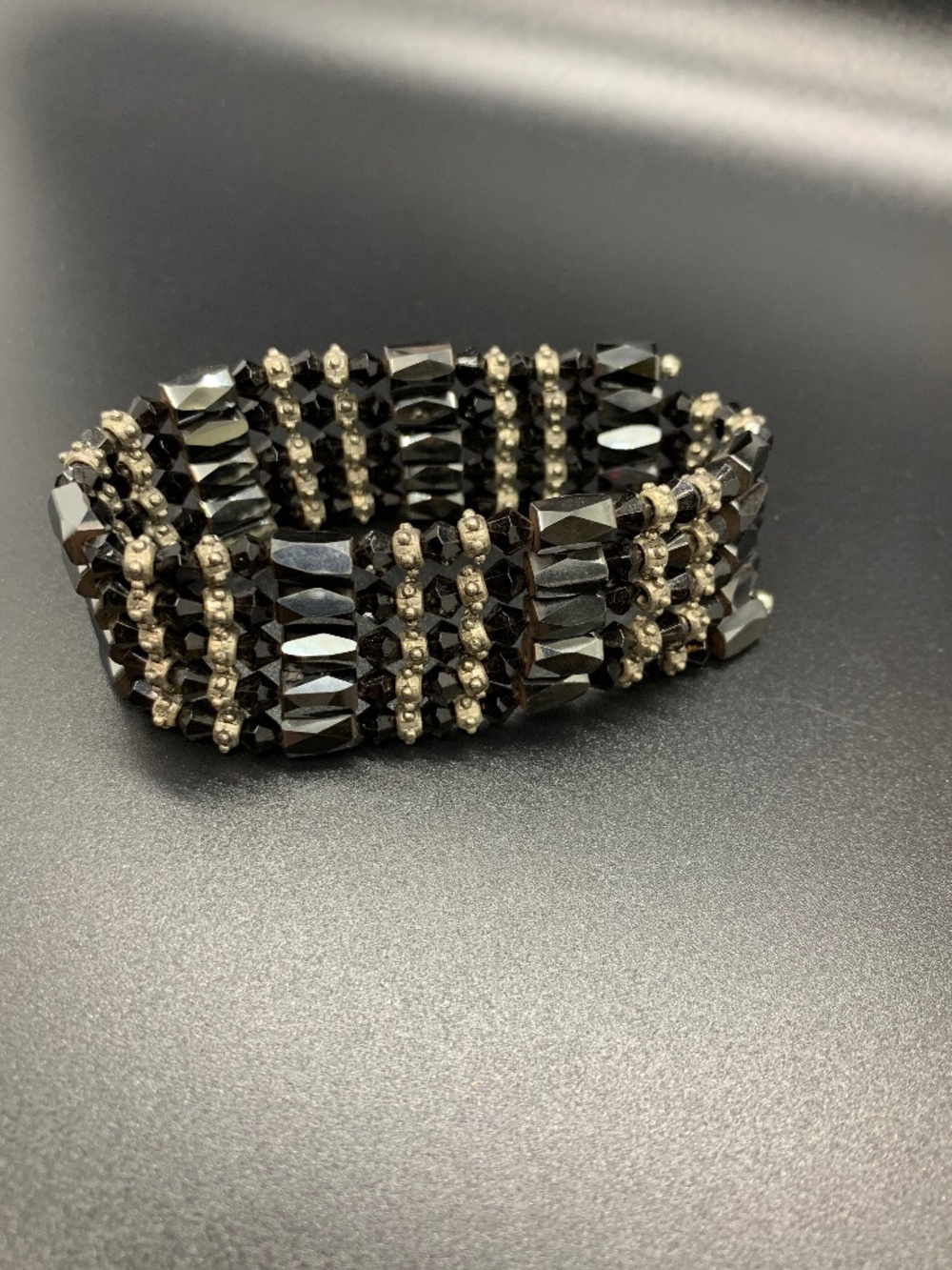 Magnetic Bead Stacking Bracelet